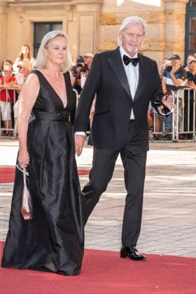 Tanja Surmann and Johnny Logan attend the concert of Beethovens 9. Symphonie to open the annual Bayreuth Festival 2026 (Richard-Wagner-Festspiele) at Bayreuth Festspielhaus on July 25, 2026 in Bayreuth, Germany 150th Bayreuther Wagner Festival Opening *** Tanja Surmann and Johnny Logan attend the concert featuring Beethoven s Ninth Symphony to open the annual 2026 Bayreuth Festival (Richard Wagner Festival) at the Bayreuth Festspielhaus on July 25, 2026, in Bayreuth, Germany—the 150th Bayreuth Wagner Festival Opening
