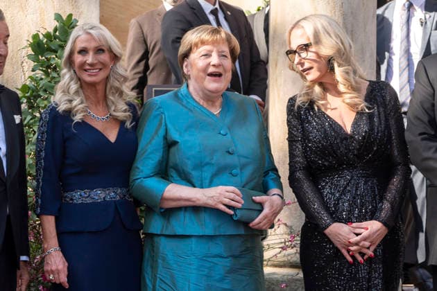 Karin Soeder, Angela Merkel and Katharina Wagner attend the concert of Beethovens 9. Symphonie to open the annual Bayreuth Festival 2026 (Richard-Wagner-Festspiele) at Bayreuth Festspielhaus on July 25, 2026 in Bayreuth, Germany 150th Bayreuther Wagner Festival Opening *** Karin Soeder, Angela Merkel, and Katharina Wagner attend the concert featuring Beethoven s Symphony No. 9 to open the annual 2026 Bayreuth Festival (Richard Wagner Festival) at the Bayreuth Festspielhaus on July 25, 2026, in Bayreuth, Germany—the 150th Bayreuth Wagner Festival Opening