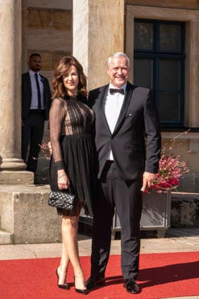 Maxi Friedrichs and Alexander Herrmann attend the concert of Beethovens 9. Symphonie to open the annual Bayreuth Festival 2026 (Richard-Wagner-Festspiele) at Bayreuth Festspielhaus on July 25, 2026 in Bayreuth, Germany 150th Bayreuther Wagner Festival Opening *** Maxi Friedrichs and Alexander Herrmann attend the concert featuring Beethoven s Symphony No. 9 to open the annual 2026 Bayreuth Festival (Richard Wagner Festival) at the Bayreuth Festspielhaus on July 25, 2026, in Bayreuth, Germany—the 150th Bayreuth Wagner Festival Opening