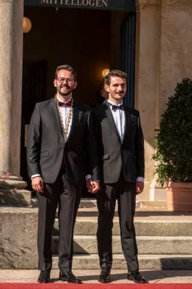 Andreas Zippel and Luca Maass attend the concert of Beethovens 9. Symphonie to open the annual Bayreuth Festival 2026 (Richard-Wagner-Festspiele) at Bayreuth Festspielhaus on July 25, 2026 in Bayreuth, Germany 150th Bayreuther Wagner Festival Opening *** Andreas Zippel and Luca Maass attend the concert featuring Beethoven s Ninth Symphony to open the annual 2026 Bayreuth Festival (Richard Wagner Festspiele) at the Bayreuth Festspielhaus on July 25, 2026, in Bayreuth, Germany—the 150th Bayreuth Wagner Festival Opening