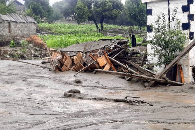 July 25, 2026, Peshawar, Peshawar, Pakistan: Flash Floods and Glacier Outburst Floods Cut Off Parts of Gilgit-Baltistan for Fourth Day...GILGIT, Pakistan Torrential rains, flash floods and glacial lake outburst floods (GLOFs) continued to isolate several parts of Pakistan s Gilgit-Baltistan region for a fourth consecutive day, with thousands of residents and tourists stranded as key roads remained blocked. Authorities said rapid glacier melting, driven by unusually high temperatures, caused widespread damage to highways, disrupted relief operations and cut access to remote valleys. Emergency teams are working around the clock to restore road links, while helicopter rescue operations have been ordered for inaccessible areas. The Pakistan Met - ZUMAa217 20260725_znp_a217_003 Copyright: xHussainxAlix