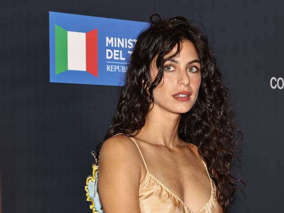 IPA86995442 - Soverato (CZ), Magna Graecia Film Festival - Opening Night. Pictured: Fotini Peluso  Copyright: xMarcoxProvvisionatox xMarcoxProvvisionatox 86995442
