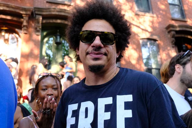 BROOKLYN, NY - JULY 25: Eric Andre attends Saint James Joy dance block party in Clinton Hill, Brooklyn in New York City on July 25, 2026. Copyright: xKatiexGodowskix