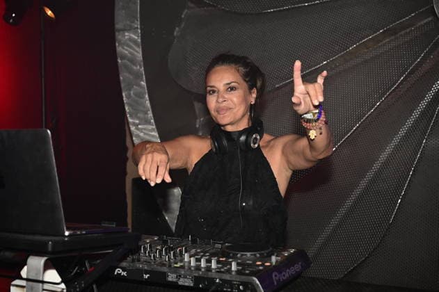 Gitta Saxx mit ihrem Projekt Saxx Beatz im Heizkessel bei der 16. Dresdner Schlössernacht 2026 an den Elbschlössern. Dresden, 25.07.2026 *** Gitta Saxx with her project Saxx Beatz at the Heizkessel during the 16th Dresden Castle Night 2026 at the Elbe Castles in Dresden, July 25, 2026 Copyright: xMatthiasxWehnertx