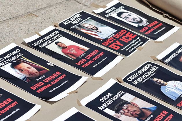 July 25, 2026, Mexico City, Cdmx, Mexico: A group of U.S. citizens living in Mexico City gathered at the Monument to the Revolution to demand justice for the killings of Lorenzo Salgado, shot dead by ICE agents in Texas and Johan sebastian Duran, who was also killed at the hands of ICE. Members of various collectives of deported U.S. citizens and the organization Democrats Abroad Mexico demanded justice and the prosecution of ICE agents committing murders and racially motivated crimes against people of Latin American origin. They view this as a fascist, authoritarian, and racist campaign of white supremacy spearheaded and backed by President Donald Trump, noting the absence of justice or legal proceedings regarding the abuse of authority by - ZUMAp204 20260725_zip_p204_011 Copyright: xJosuexPerezx