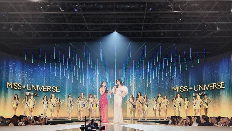 RECORD DATE NOT STATED Miss Universe Brazil 2026 Sao Paulo (SP), July 25, 2026 - Fashion Contest Miss Brazil - The 72nd edition of Miss Universe Brazil takes place this Saturday, July 25th, at Komplexo Tempo, in Sao Paulo. The winner of the competition will earn the right to represent Brazil at Miss Universe, the main international beauty pageant.(Foto: Leandro Chemalle Thenews2 imago images) Miss Universe Brazil 2026  Copyright: xLeandroxChemallex