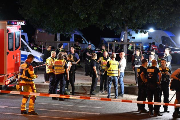 1 killed, more than 10 injured as vehicle ploughs into crowd at parade in Berlin BERLIN, GERMANY - JULY 26: Police and emergency services work at the scene of the incident in Berlin, Germany, on July 26, 2026. One person was killed and more than 10 injured Saturday after a vehicle drove into a crowd at a parade in downtown Berlin, German media reported, citing police. It occurred at around 10 pm local time (2000GMT) during the Christopher Street Day parade in the Tiergarten district. Police and emergency personnel treated the injured at the scene, though no further information was immediately available about their conditions. Volodymyr Sindieiev Anadolu Berlin Germany. Editorial use only. Please get in touch for any other usage.  Copyright: x2026xAnadoluxVolodymyrxSindieievx