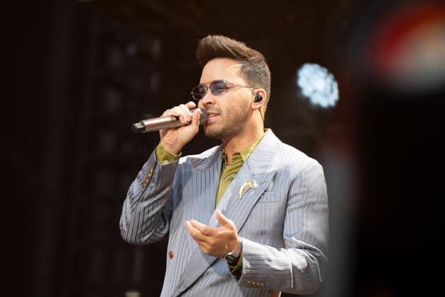 July 25, 2026, Madrid, Spain: Singer Prince Royce seen live on stage during his performance Better Late Than Never at the Metropolitano stadium. Madrid Spain - ZUMAs197 20260725_aaa_s197_338 Copyright: xAtilanoxGarciax