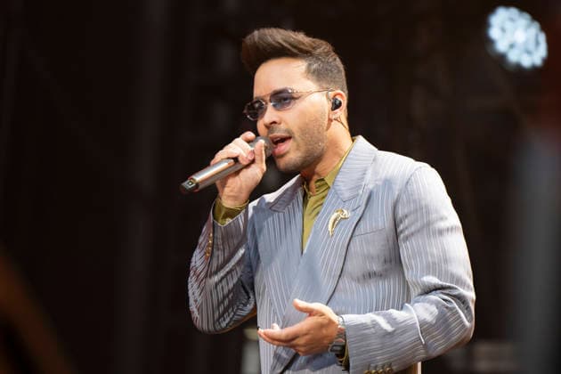 July 25, 2026, Madrid, Spain: Singer Prince Royce seen live on stage during his performance Better Late Than Never at the Metropolitano stadium. Madrid Spain - ZUMAs197 20260725_aaa_s197_357 Copyright: xAtilanoxGarciax