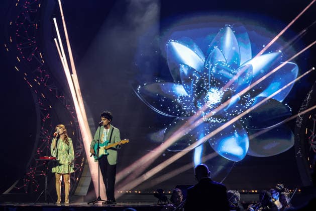IPA87001148 - Maria Antonietta and Colombre, on stage at La Notte dei Fiori in Sanremo. during LA NOTTE DEI FIORI - SANREMO ESTATE, Music Concert in SANREMO, Italy, July 25, 2026  Copyright: xRenataxRoattino LiveMediax xx 87001148