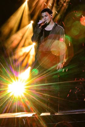 Music Concert - LA NOTTE DEI FIORI - SANREMO ESTATE Nicolo Filippucci on stage at La Notte dei Fiori in Sanremo. during LA NOTTE DEI FIORI - SANREMO ESTATE, Music Concert in SANREMO, Italy, July 25 2026 SANREMO PIAN DI NAVE SANREMO Italy Copyright: xRenataxRoattinox xLiveMediax LPM_2583765