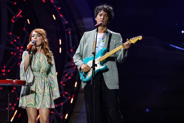 IPA87001209 - Maria Antonietta and Colombre, on stage at La Notte dei Fiori in Sanremo. during LA NOTTE DEI FIORI - SANREMO ESTATE, Music Concert in SANREMO, Italy, July 25, 2026  Copyright: xRenataxRoattino LiveMediax xx 87001209