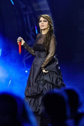 IPA87001211 - Cristina d Avena on stage at La Notte dei Fiori in Sanremo. during LA NOTTE DEI FIORI - SANREMO ESTATE, Music Concert in SANREMO, Italy, July 25, 2026  Copyright: xRenataxRoattino LiveMediax xx 87001211