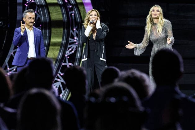 IPA87001271 - Sabrina Salerno on stage at La Notte dei Fiori in Sanremo. during LA NOTTE DEI FIORI - SANREMO ESTATE, Music Concert in SANREMO, Italy, July 25, 2026  Copyright: xRenataxRoattino LiveMediax xx 87001271