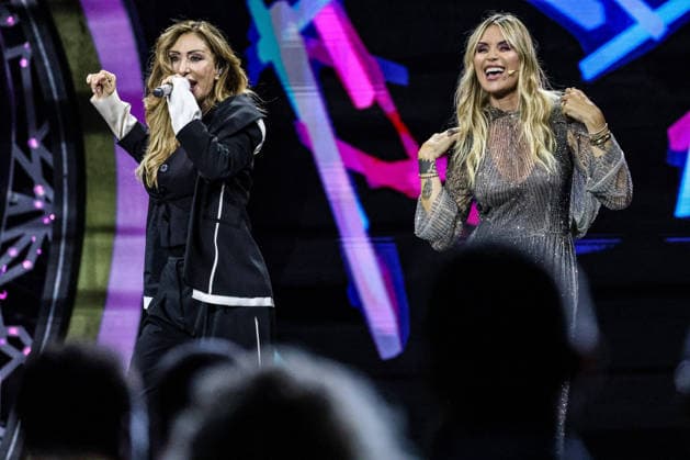 IPA87001330 - Sabrina Salerno on stage at La Notte dei Fiori in Sanremo. during LA NOTTE DEI FIORI - SANREMO ESTATE, Music Concert in SANREMO, Italy, July 25, 2026  Copyright: xRenataxRoattino LiveMediax xx 87001330