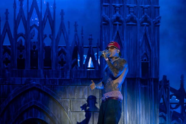 July 25, 2026, Salerno, Italy: Gionata Boschetti aka Sfera Ebbasta performs live at Piazza della LibertÃ during the Celebration Tour. Salerno Italy - ZUMAs197 20260725_aaa_s197_498 Copyright: xAndreaxGulx
