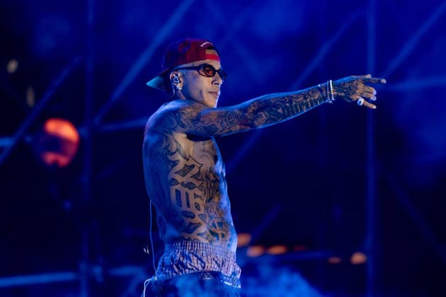 July 25, 2026, Salerno, Italy: Gionata Boschetti aka Sfera Ebbasta performs live at Piazza della LibertÃ during the Celebration Tour. Salerno Italy - ZUMAs197 20260725_aaa_s197_503 Copyright: xAndreaxGulx