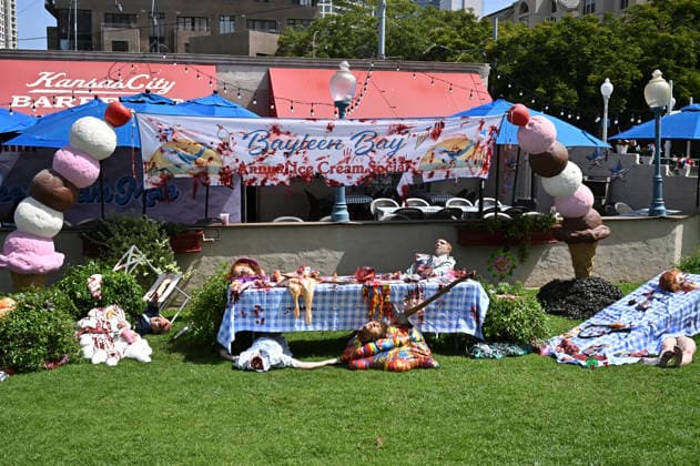 Photocall zum Kinofilm Ice Cream Man auf der San Diego Comic-Con International 2026 am Kansas City Barbeque. San Diego, 24.07.2026 *** Photo call for the movie *Ice Cream Man* at San Diego Comic-Con International 2026 at Kansas City Barbeque, San Diego, July 24, 2026 Foto:xD.xStarbuckx xFuturexImagex ice_6704