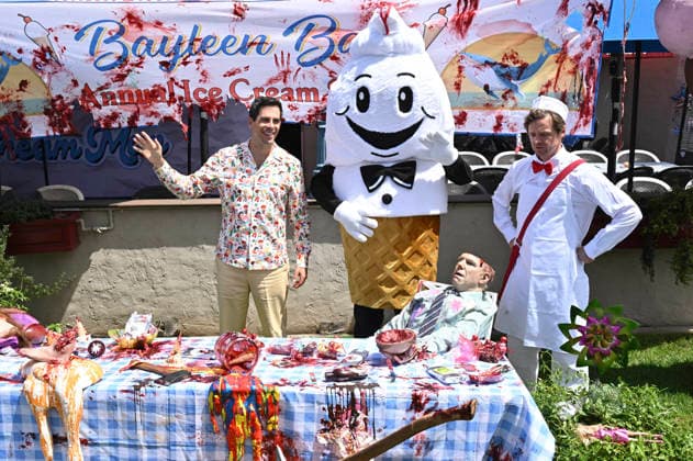 Eli Roth beim Photocall zum Kinofilm Ice Cream Man auf der San Diego Comic-Con International 2026 am Kansas City Barbeque. San Diego, 24.07.2026 *** Eli Roth at the photo call for the movie *Ice Cream Man* at San Diego Comic-Con International 2026 at Kansas City Barbeque in San Diego, July 24, 2026 Foto:xD.xStarbuckx xFuturexImagex ice_6734