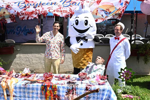 Entertainment des Tages Eli Roth beim Photocall zum Kinofilm Ice Cream Man auf der San Diego Comic-Con International 2026 am Kansas City Barbeque. San Diego, 24.07.2026 *** Eli Roth at the photo call for the movie *Ice Cream Man* at San Diego Comic-Con International 2026 at Kansas City Barbeque in San Diego, July 24, 2026 Foto:xD.xStarbuckx xFuturexImagex ice_6735
