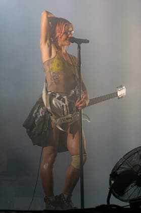 Wet Leg in concert at Latitude Festival at Henham Park in Southwold, UK on 25 July 2026 Rhian Teasdale performing with Wet Leg in concert at Latitude Festival at Henham Park in Southwold, UK on 25 July 2026, Credit:Stephen Keable Avalon UK, Suffolk, Southwold, Henham Park  Copyright: xStephenxKeablex xAvalonx 1118723650