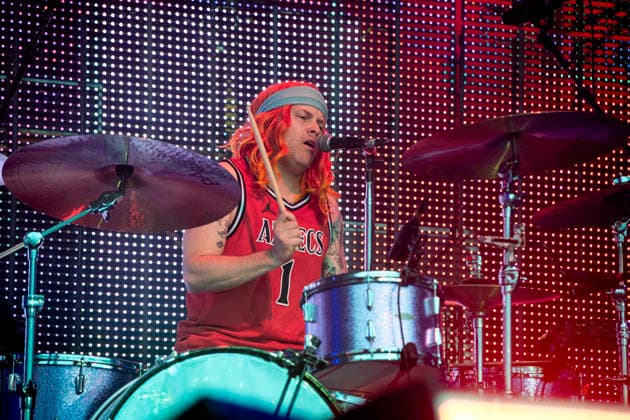 The Flaming Lips performing live at Somerset House for The Summer Series, London 25 June 2026 The Flaming Lips performing live at Somerset House for The Summer Series, London 25 June 2026 Matt Duckworth Kirksey ,drums, percussion The Flaming Lips are an American rock band formed in Oklahoma, in ˜83. They are three-time Grammy-Award winners. The Flaming Lips are one of the most enduring, influential, unpredictable, and globally respected bands of their generation., Credit:Dafydd Owen Dafydd Owen - B5377 Avalon United Kingdom, London  Copyright: xDafyddxOwenx xDafyddxOwenx-xB5377x xAvalonx 1118737424