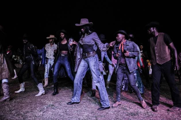 Kenya hosts International Cowboys and Cowgirls Day Festival NAIROBI, KENYA – JULY 25: Participants wearing cowboy-themed outfits attend the International Cowboys and Cowgirls Day Festival at the Ngong Racecourse in Nairobi, Kenya, on July 25, 2026. The festival brought together cowboy and cowgirl enthusiasts, who showcased colorful Western-inspired costumes and celebrated cowboy culture through various activities and performances. Gerald Anderson Anadolu Nairobi Kenya. Editorial use only. Please get in touch for any other usage.  Copyright: x2026xAnadoluxGeraldxAndersonx
