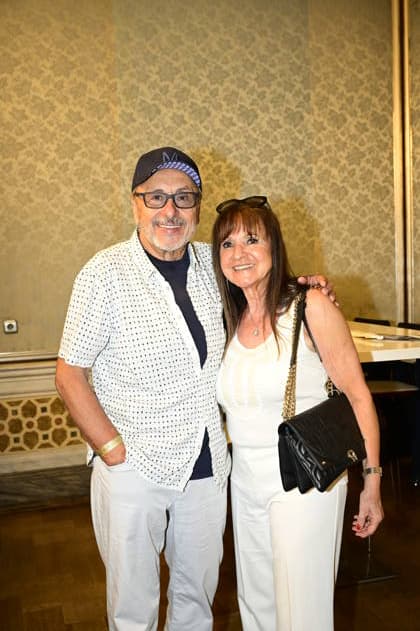 Wolfgang Stumph mit Ehefrau Christine (hatte Geburtstag) bei der 16. Dresdner Schlössernacht 2026 an den Elbschlössern. Dresden, 25.07.2026 *** Wolfgang Stumph and his wife Christine celebrated his birthday at the 16th Dresden Castle Night 2026 at the Elbe Castles in Dresden on July 25, 2026 Copyright: xMatthiasxWehnertx