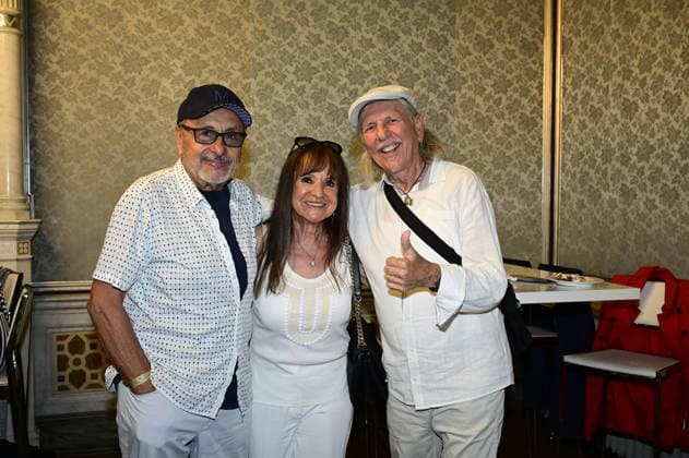 Wolfgang Stumph mit Ehefrau Christine (hatte Geburtstag) und Peter Taudte bei der 16. Dresdner Schlössernacht 2026 an den Elbschlössern. Dresden, 25.07.2026 *** Wolfgang Stumph and his wife Christine celebrated his birthday, and Peter Taudte attended the 16th Dresden Castle Night 2026 at the Elbe Castles in Dresden on July 25, 2026 Copyright: xMatthiasxWehnertx