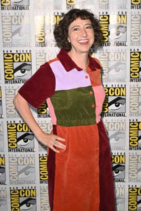 Kristen Schaal beim Photocall zur Animationsserie Bob s Burgers auf der San Diego Comic-Con International 2026 im Hilton Bayfront Hotel. San Diego, 25.07.2026 *** Kristen Schaal at the photo call for the animated series *Bob s Burgers* at San Diego Comic-Con International 2026 at the Hilton Bayfront Hotel in San Diego, July 25, 2026 Foto:xD.xStarbuckx xFuturexImagex burgers_6729