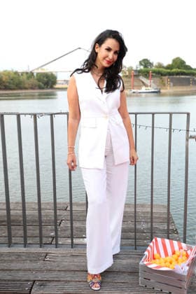 Sila Sahi attends the Casa Riani fashion event on July 25, 2026 at the Lido Harbor in Dusseldorf, Germany Casa RIANI fashion event in Dusseldorf, Germany *** Sila Sahi attends the Casa Riani fashion event on July 25, 2026, at the Lido Harbor in Düsseldorf, Germany. Casa Riani fashion event in Düsseldorf, Germany