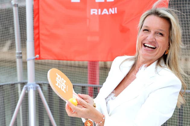 Claudia Anders attends the Casa Riani fashion event on July 25, 2026 at the Lido Harbor in Dusseldorf, Germany Casa RIANI fashion event in Dusseldorf, Germany *** Claudia Anders attends the Casa Riani fashion event on July 25, 2026, at the Lido Harbor in Düsseldorf, Germany. Casa Riani fashion event in Düsseldorf, Germany