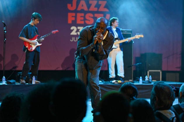 Nice Jazz Fest 2026, Day 3, July 25, Obongjayar Nice Jazz Fest 2026, July 23–25, in the Albert I Garden, between the Masséna and Théâtre de Verdure stages 458551 July 25, 2026  Copyright: xL.Urmanx xStarfacex STAR_458551_065