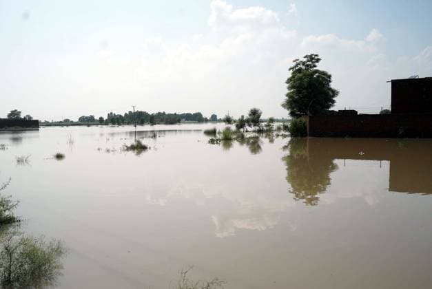 July 26, 2026, Pakistan: Flash Floods Hit Eminabad Area of Gujranwala Following Heavy Monsoon Downpour on July 26, 2026 Pakistan  - ZUMAas3_ 20260726_zaf_as3_043 Copyright: xPPIx