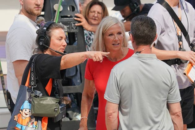 ZDF-Fernsehgarten 2026. Andrea Kiwi Kiewel im ZDF Fernsehgarten mit dem Motto Family Battle am 26.07.2026 in Mainz. Mainz ZDF Fernsehgarten Rheinland-Pfalz *** ZDF Fernsehgarten 2026: Andrea Kiwi Kiewel on ZDF Fernsehgarten, themed Family Battle, on July 26, 2026, in Mainz, Rhineland-Palatinate, ZDF Fernsehgarten