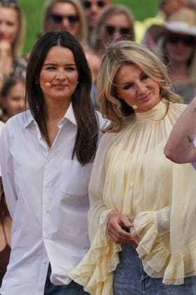 ZDF-Fernsehgarten 2026. Frauke Ludowig & Nele Ludowig im ZDF Fernsehgarten mit dem Motto Family Battle am 26.07.2026 in Mainz. Mainz ZDF Fernsehgarten Rheinland-Pfalz *** ZDF Fernsehgarten 2026: Frauke Ludowig and Nele Ludowig on ZDF Fernsehgarten, themed Family Battle, on July 26, 2026, in Mainz, Rhineland-Palatinate