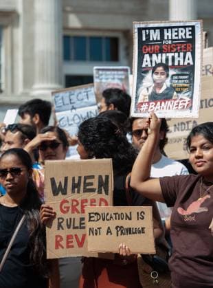 Solidarity Demonstration For Indian Student Protests Trafalgar Square London UK 26 July 2026 Solidarity Demonstration For Indian Student Protests Trafalgar Square London UK 26 July 2026, Credit:Dwayne Brown Avalon  Copyright: xDwaynexBrownx xAvalonx 1118953764