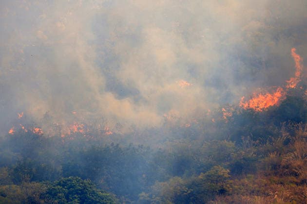 Firefighters battle wildfire near Italy s Palermo PALERMO, ITALY - JULY 26: Firefighter crews launched an aerial and ground response to contain a wildfire that broke out in scrubland near Torretta, outside Palermo on the island of Sicily, Italy on July 26, 2026. Fire engines and two firefighting aircraft were deployed as the blaze threatened nearby residential areas. Alberto Lo Bianco Anadolu Sicily Italy. Editorial use only. Please get in touch for any other usage.  Copyright: x2026xAnadoluxAlbertoxLoxBiancox
