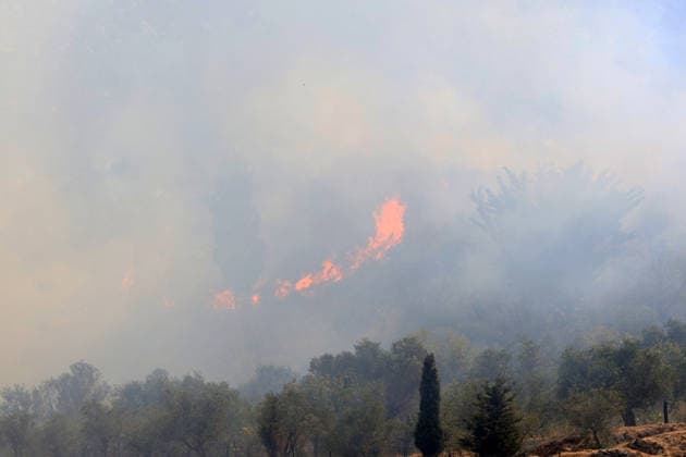 Firefighters battle wildfire near Italy s Palermo PALERMO, ITALY - JULY 26: Firefighter crews launched an aerial and ground response to contain a wildfire that broke out in scrubland near Torretta, outside Palermo on the island of Sicily, Italy on July 26, 2026. Fire engines and two firefighting aircraft were deployed as the blaze threatened nearby residential areas. Alberto Lo Bianco Anadolu Sicily Italy. Editorial use only. Please get in touch for any other usage.  Copyright: x2026xAnadoluxAlbertoxLoxBiancox