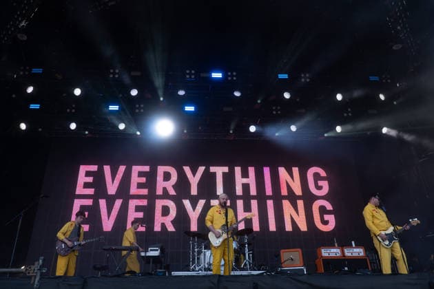 Everything Everything in concert at Latitude Festival at Henham Park in Southwold, UK on 26 July 2026 Alex Robertshaw, Peter SenÃ , Jonathan Higgs, Jeremy Pritchard performing with Everything Everything in concert at Latitude Festival at Henham Park in Southwold, UK on 26 July 2026, Credit:Stephen Keable Avalon UK, Suffolk, Southwold, Henham Park  Copyright: xStephenxKeablex xAvalonx 1118892745