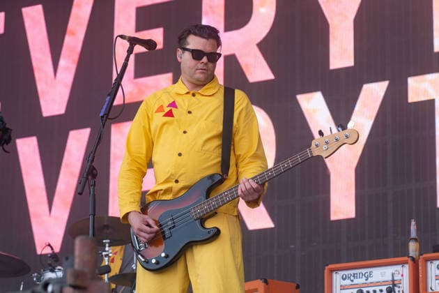 Everything Everything in concert at Latitude Festival at Henham Park in Southwold, UK on 26 July 2026 Jeremy Pritchard performing with Everything Everything in concert at Latitude Festival at Henham Park in Southwold, UK on 26 July 2026, Credit:Stephen Keable Avalon UK, Suffolk, Southwold, Henham Park  Copyright: xStephenxKeablex xAvalonx 1118892789
