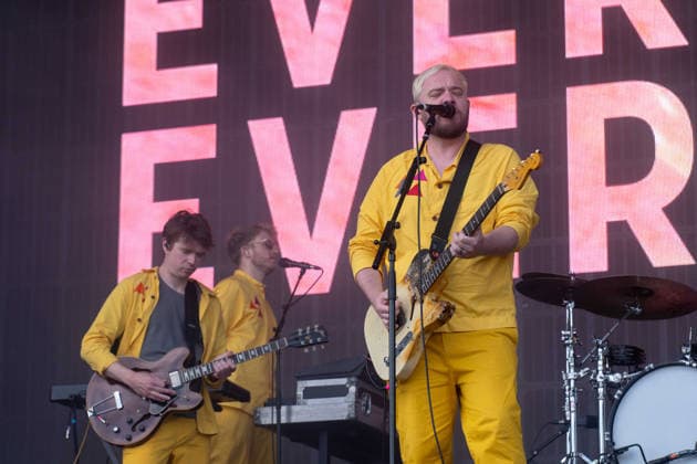 Everything Everything in concert at Latitude Festival at Henham Park in Southwold, UK on 26 July 2026 Alex Robertshaw, Peter SenÃ , Jonathan Higgs performing with Everything Everything in concert at Latitude Festival at Henham Park in Southwold, UK on 26 July 2026, Credit:Stephen Keable Avalon UK, Suffolk, Southwold, Henham Park  Copyright: xStephenxKeablex xAvalonx 1118892881