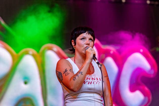 Panic Shack in concert at Latitude Festival at Henham Park in Southwold, UK on 26 July 2026 Sarah Harvey performing with Panic Shack in concert at Latitude Festival at Henham Park in Southwold, UK on 26 July 2026, Credit:Stephen Keable Avalon UK, Suffolk, Southwold, Henham Park  Copyright: xStephenxKeablex xAvalonx 1118910316
