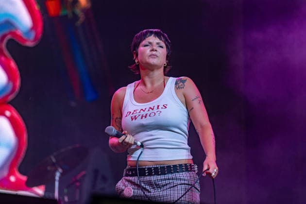 Panic Shack in concert at Latitude Festival at Henham Park in Southwold, UK on 26 July 2026 Sarah Harvey performing with Panic Shack in concert at Latitude Festival at Henham Park in Southwold, UK on 26 July 2026, Credit:Stephen Keable Avalon UK, Suffolk, Southwold, Henham Park  Copyright: xStephenxKeablex xAvalonx 1118910532
