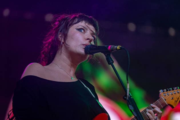 Panic Shack in concert at Latitude Festival at Henham Park in Southwold, UK on 26 July 2026 Romi Lawrence performing with Panic Shack in concert at Latitude Festival at Henham Park in Southwold, UK on 26 July 2026, Credit:Stephen Keable Avalon UK, Suffolk, Southwold, Henham Park  Copyright: xStephenxKeablex xAvalonx 1118910551