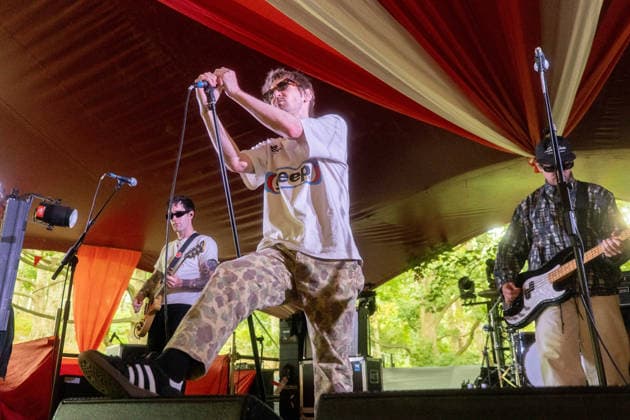 Militarie Gun in concert at Latitude Festival at Henham Park in Southwold, UK on 26 July 2026 Kevin Kiley, Ian Shelton, Waylon Trim performing with Militarie Gun in concert at Latitude Festival at Henham Park in Southwold, UK on 26 July 2026, Credit:Stephen Keable Avalon UK, Suffolk, Southwold, Henham Park  Copyright: xStephenxKeablex xAvalonx 1118981602
