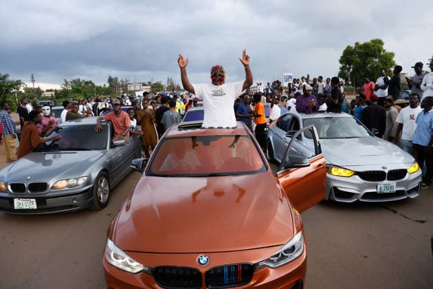 Nigerian youth showcase passion for car racing ABUJA, NIGERIA - JULY 26: Young car enthusiasts compete with their modified vehicles during a car racing event in Abuja, Nigeria, on July 26, 2026. The event features classic and sports cars as participants showcase their driving skills and passion for automobiles. Emmanuel Osodi Anadolu Abuja Nigeria. Editorial use only. Please get in touch for any other usage.  Copyright: x2026xAnadoluxEmmanuelxOsodix
