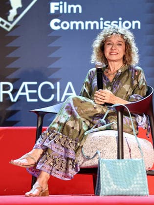 IPA87028341 - Soverato (CZ), 23rd edition of the Magna Graecia Film Festival - Second night. Pictured: Valeria Golino  Copyright: xMarcoxProvvisionatox xMarcoxProvvisionatox 87028341