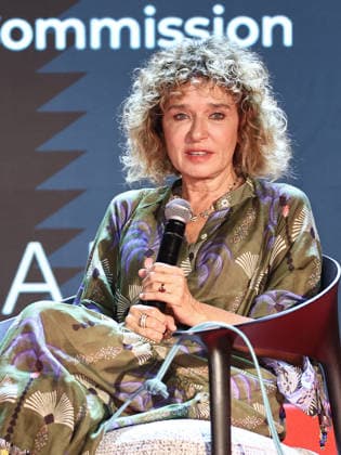 IPA87028346 - Soverato (CZ), 23rd edition of the Magna Graecia Film Festival — Second evening. Pictured: Valeria Golino  Copyright: xMarcoxProvvisionatox xMarcoxProvvisionatox 87028346