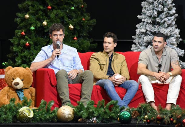 July 26, 2026, Dahlonega, Georgia, USA: Tyler Hilton, Drew Seeley, Jesse Matcalfe at Christmas in a Small Town, University of North Georgia Convocation Center, Dahlonega, Georgia July 26, 2026 Dahlonega USA  - ZUMAs380 20260726_zep_s380_080 Copyright: xDerekxStormx